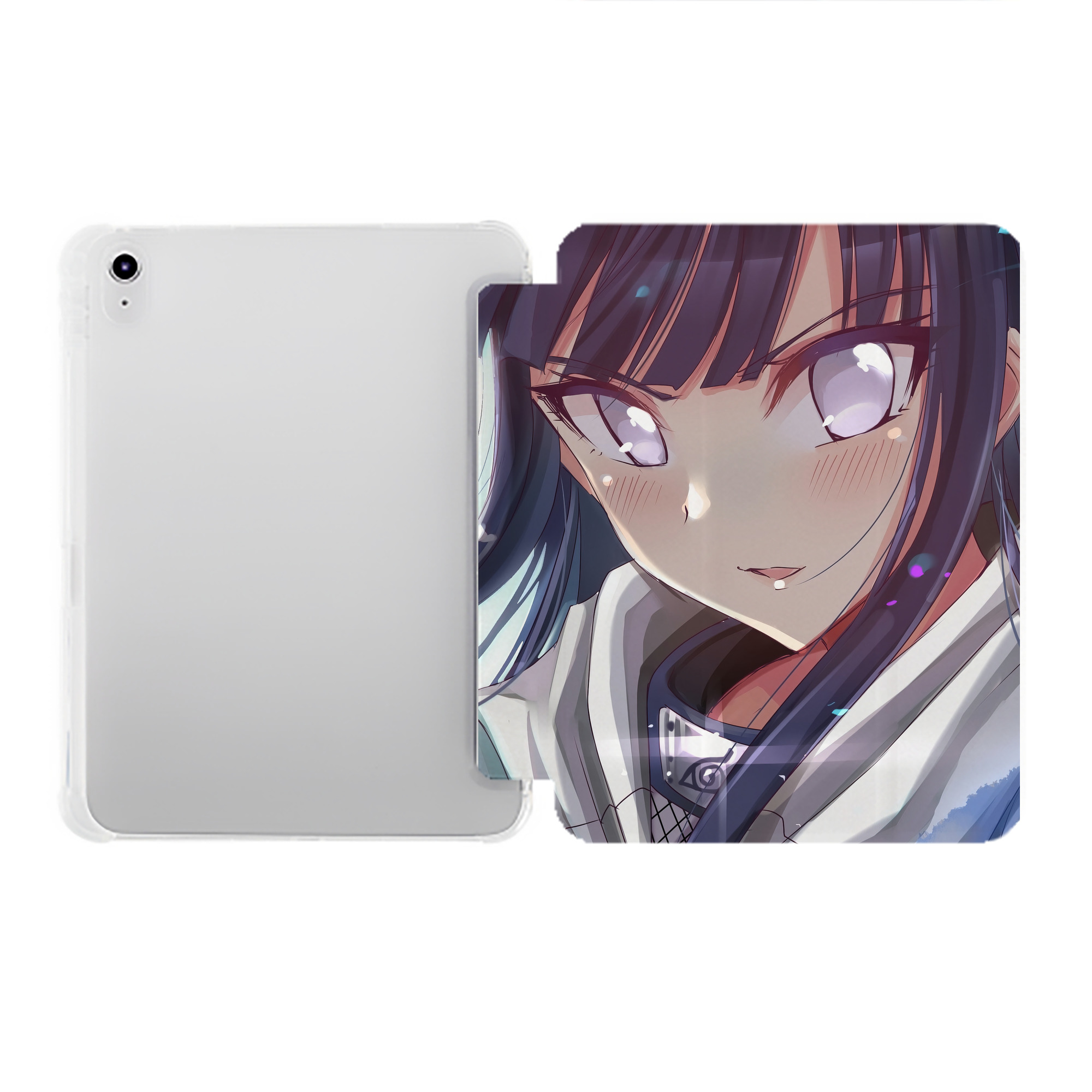 （画像用） NARUTO -ナルト- NARUTO -ナルト- 疾風伝 IPad ケース ペン収納付き 三つ折りスタンド PUレザー×シリコン 対応機種9.5/10.5/10.9インチ